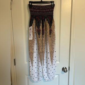 Bohemian Harem Pants Patterned high waist Joggers flowy